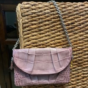 Henri Bendel Crocodile Leather handbag